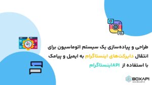 طراحی و پیاده‌سازی یک سیستم اتوماسیون برای انتقال دایرکت‌های اینستاگرام به ایمیل و پیامک با استفاده از API اینستاگرام