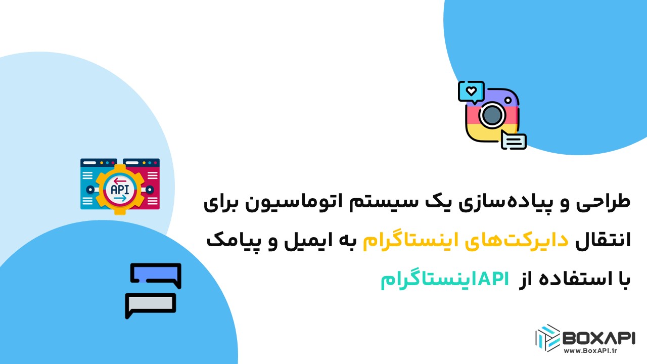 طراحی و پیاده‌سازی یک سیستم اتوماسیون برای انتقال دایرکت‌های اینستاگرام به ایمیل و پیامک با استفاده از API اینستاگرام