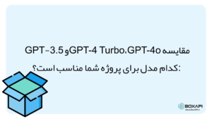 مقایسه مدل‌های GPT